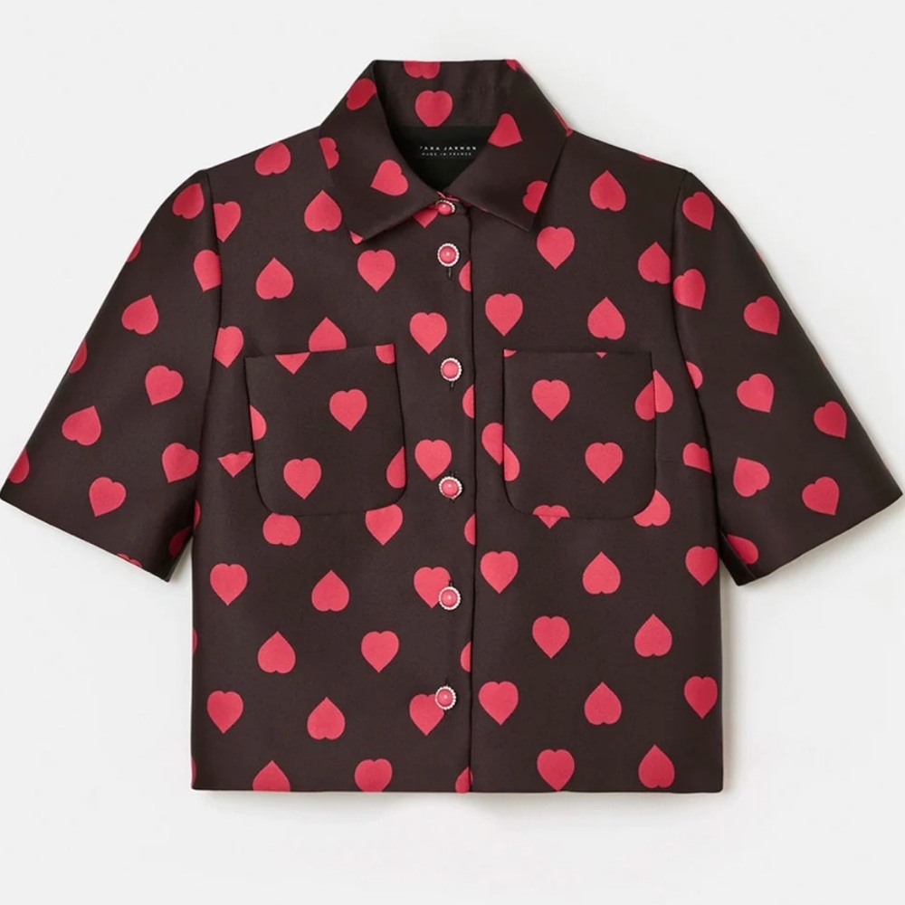 Tara Jarmon Carolane Heart Top